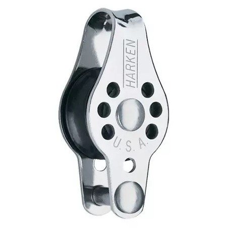 Harken bloczek 225 22mm pojedynczy z zaczepem