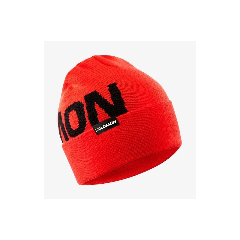 SALOMON HERMITAGE BEANIE Cherry Tomato