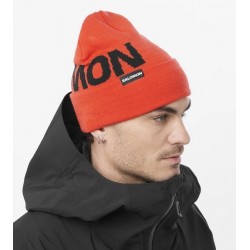 SALOMON HERMITAGE BEANIE Cherry Tomato