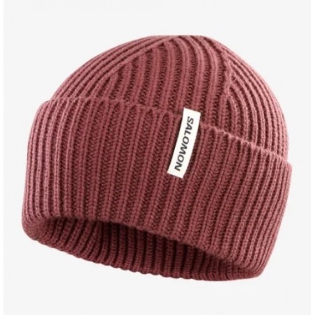 SALOMON SNOWBIRD BEANIE Rum Raisin