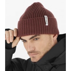 SALOMON SNOWBIRD BEANIE Rum Raisin