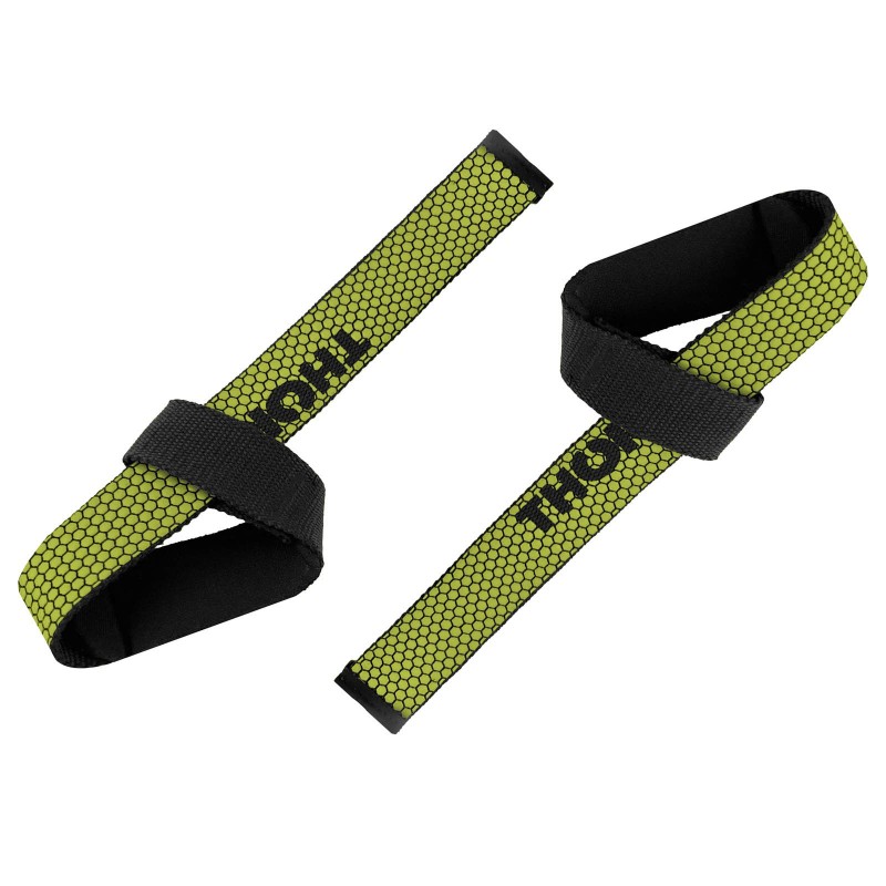 THORN FIT Paski do podnoszenia ciężarów anti-slip ARMY GREEN