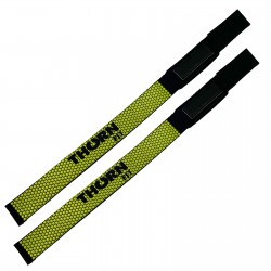 THORN FIT Paski do podnoszenia ciężarów anti-slip ARMY GREEN