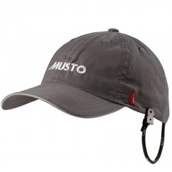MUSTO Fast Dry Crew Cap CHARCOAL